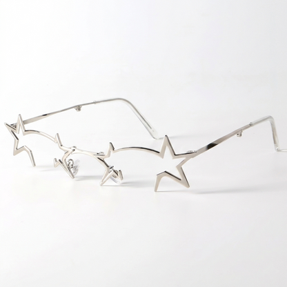 Y2K Star Glasses