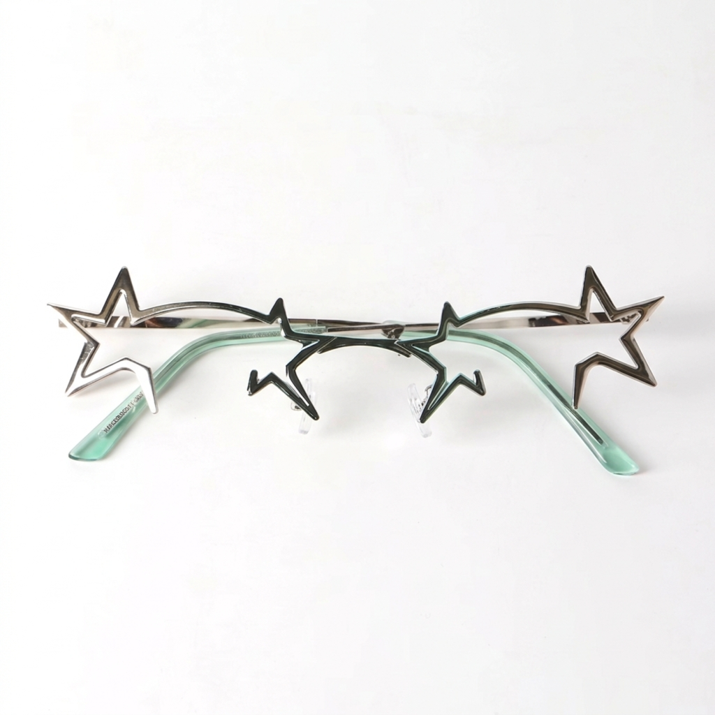 Y2K Star Glasses